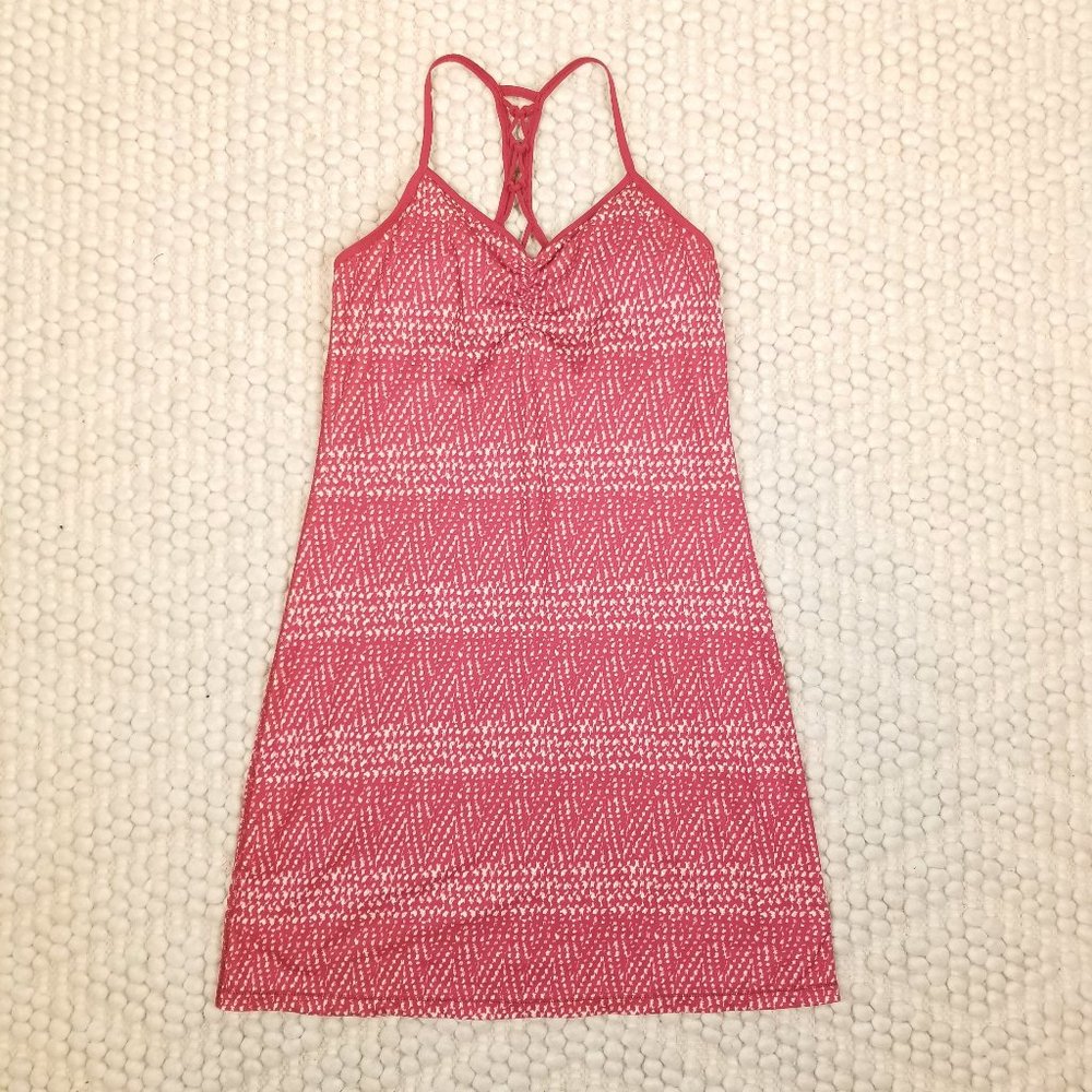 PrAna Elixir Macrame Racerback Dress Red Sz XS - Picture 8 of 10
